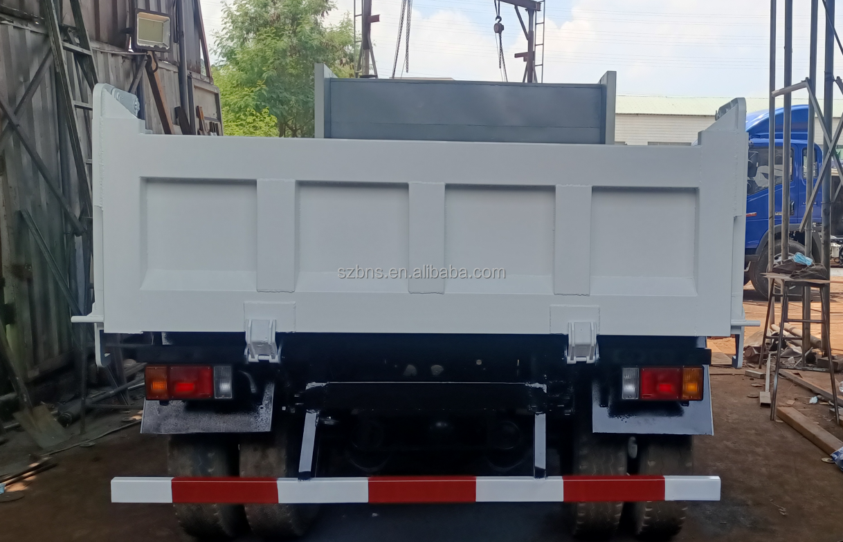 5 Tons 190HP ISUZUs ELF 700P Dump Truck With Brand New Dump Box For Sale