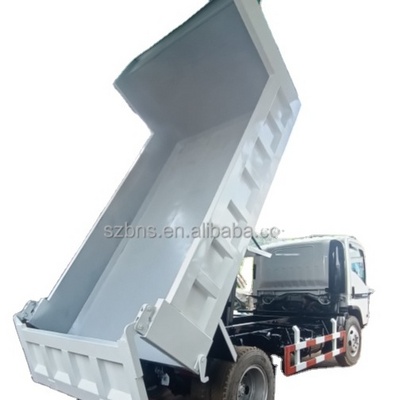 5 Tons 190HP ISUZUs ELF 700P Dump Truck With Brand New Dump Box For Sale