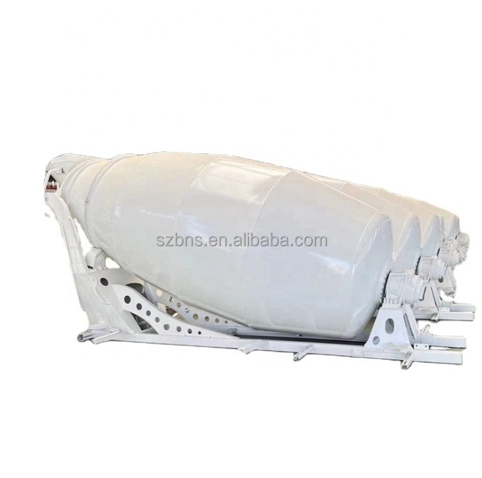 Hot Sale Self Loading 8-12CBM Concrete Mixer Drum Customized New Cement Mixing Drum