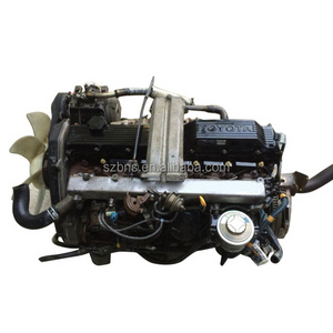 Used coaster bus engine 1HZ diesel engine 6Cylinder non turbo for sale