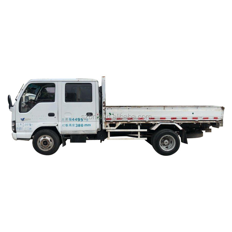 Hot Selling 5 Tons ISUZUs 600P Cargo Truck 130HP Used NKR Commercial Trucks