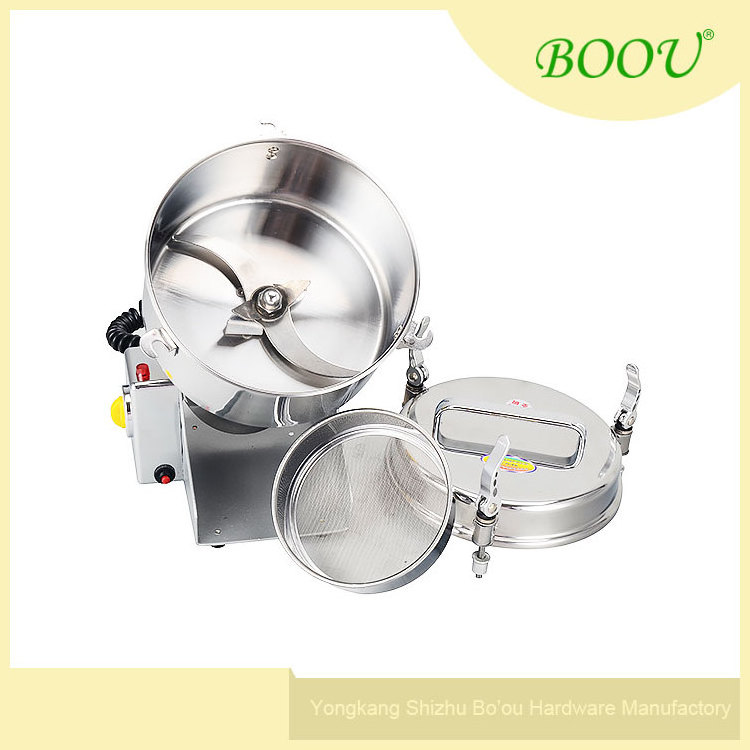 Grain Mill Grinder 800g High Speed Electric Stainless Steel Grinder Cereals Corn Flour Pulverizer Powder Machine