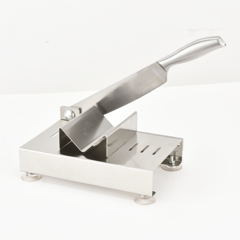 Mutton roll slicer Domestic meat cutter hand cut frozen meat fat cow commercial meat slicer