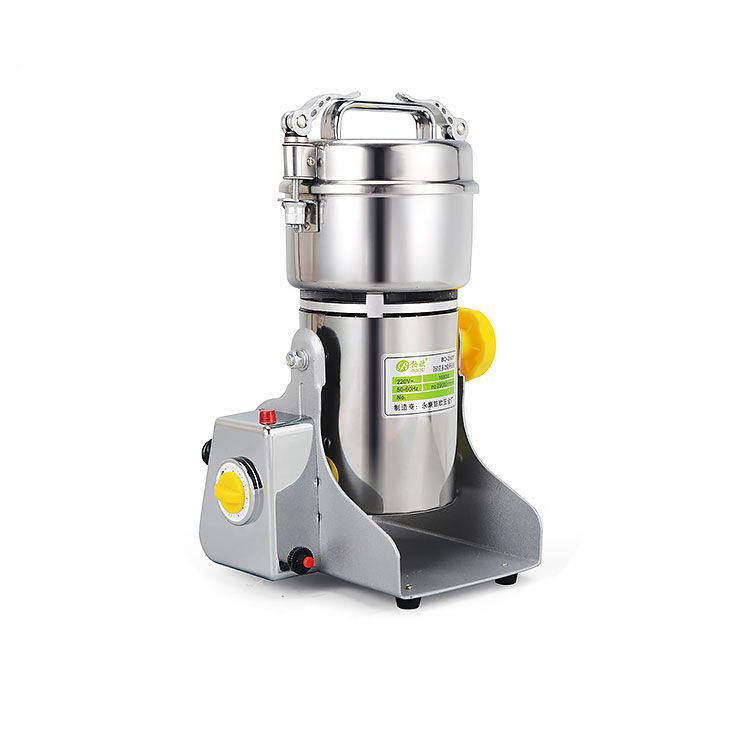 High speed Motor Factory directly supply 400g electric home use grain dry pepper chilli powder making machine spice grinder