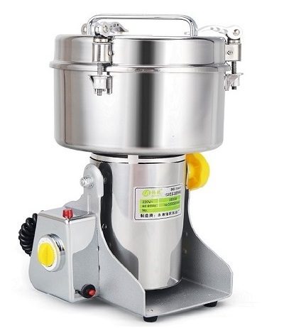 Grain Mill Grinder 800g High Speed Electric Stainless Steel Grinder Cereals Corn Flour Pulverizer Powder Machine