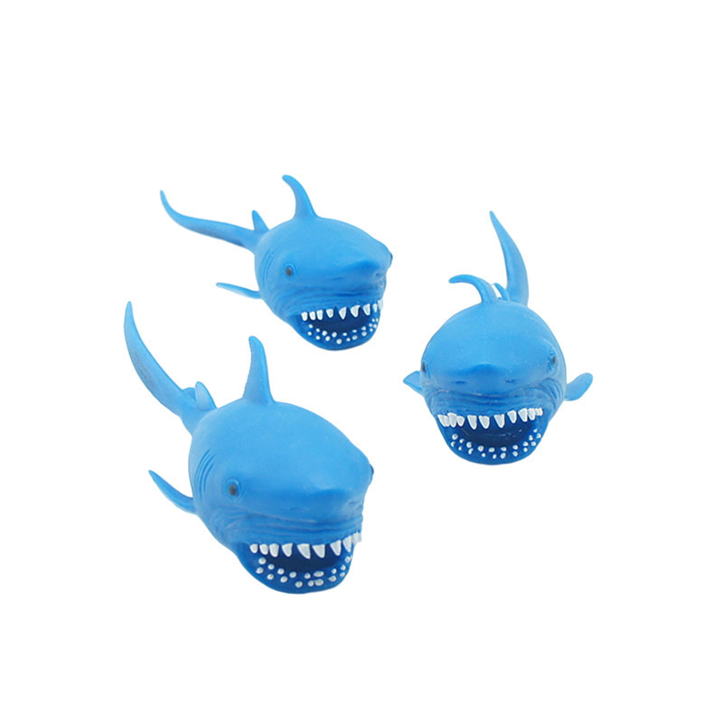 Shark Sand Filled Animal Toy Heavy Weighted Sandbag Animal Stress Relief Toy Sand Knead Toy