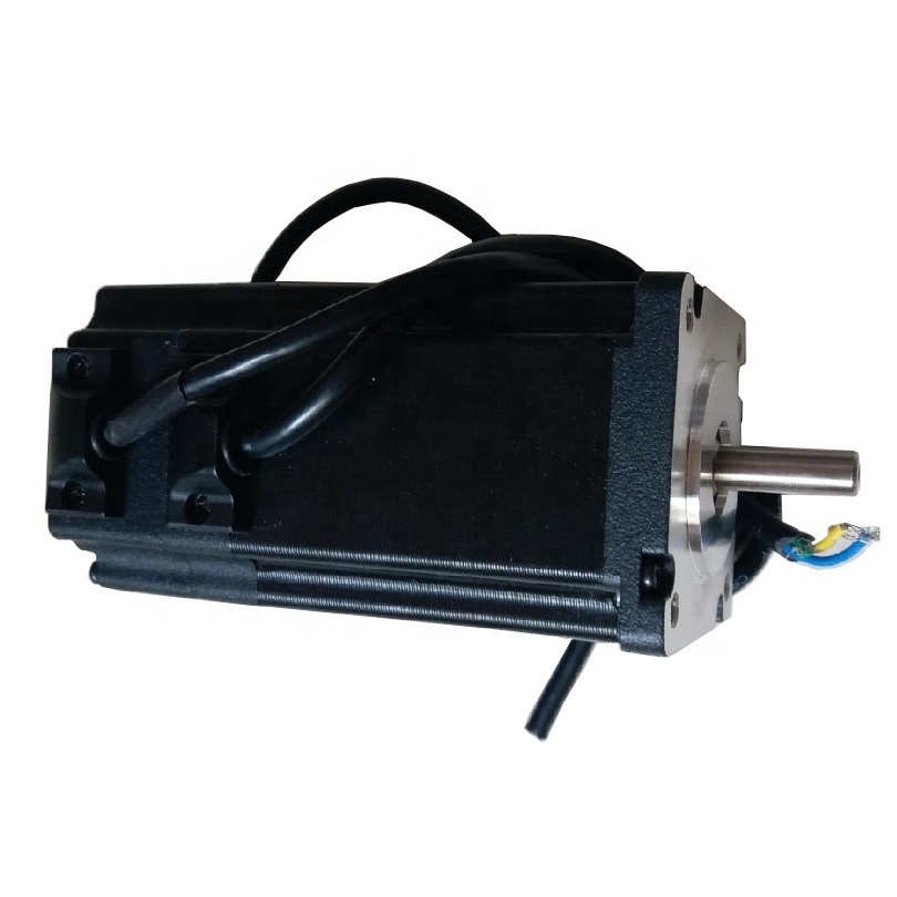 For automatic machine  lawn mower and AGV  nmrv30 worm geared 120rpm 15Nm Nema 24 60MM  reduction 300W 36V brushless dc motor