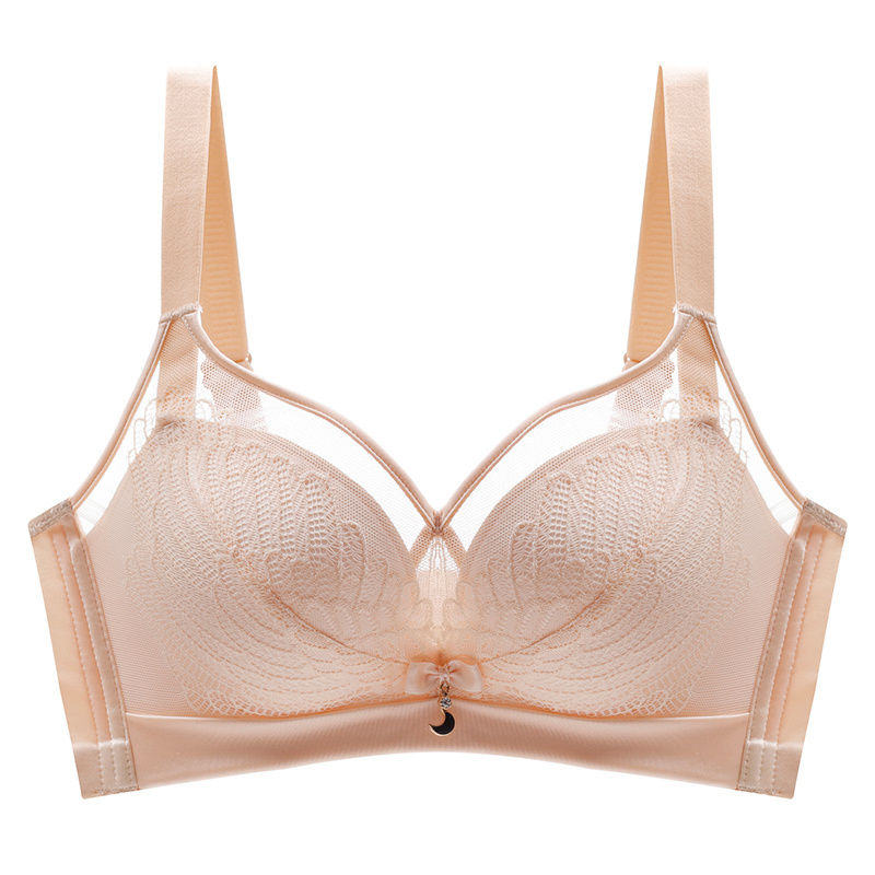 The popular Swan Dream lace bra gathers the thick and thin cup adjustment brassiere for ladies