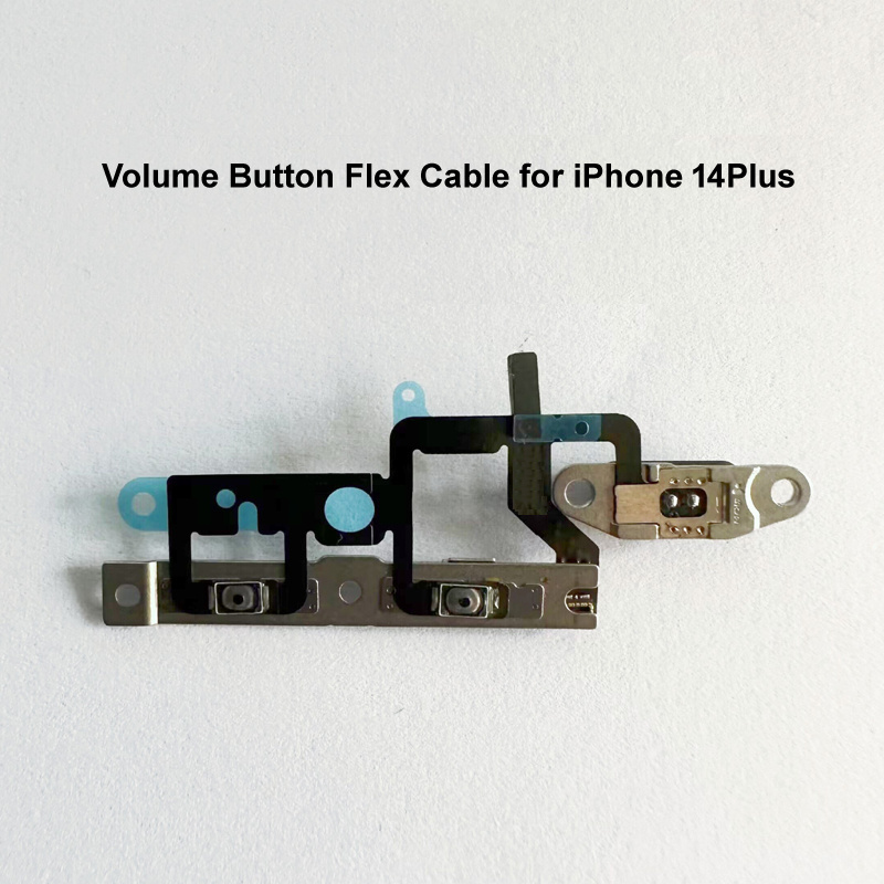 Power Switch On Off Flex Cable for iPhone 14  14 Plus Mute Volume Button flex replacement parts