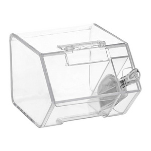 High Quality Shaped Acrylic Candy Boxes Acrylic Bulk Candy Display Rack