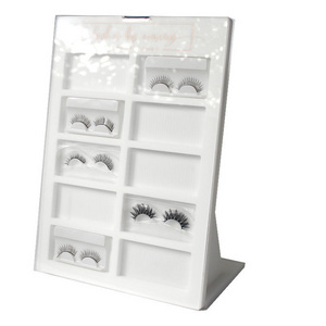 Lash Organizer Display Acrylic Eyelash Extension Storage Acrylic Eyelash Extension Display Stand with Package Case