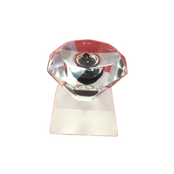 Acrylic Diamond Shape Oil Drop Trophy Clear Lucite Paper Weight Block with Gift Box