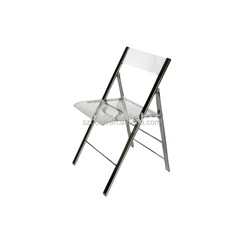 folding chair accent hotel gardening cafe outdoor acrylic  chairs