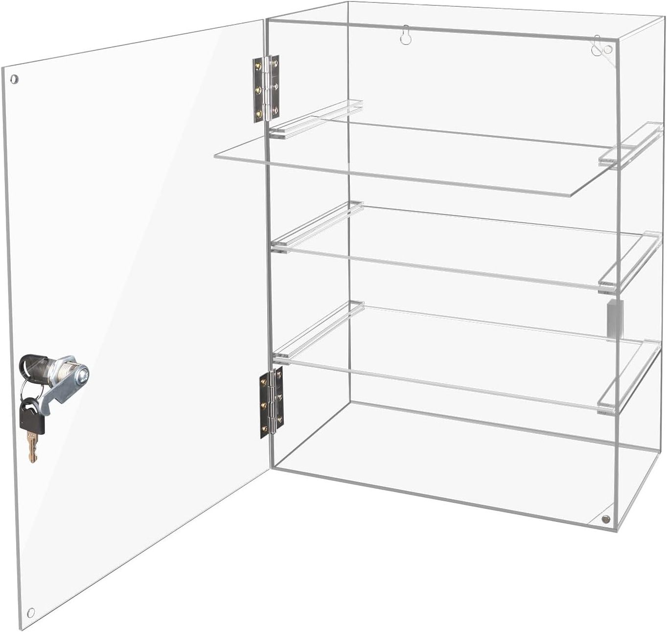 Locking Display Case Display Cabinet Acrylic Countertop Display Cabinet