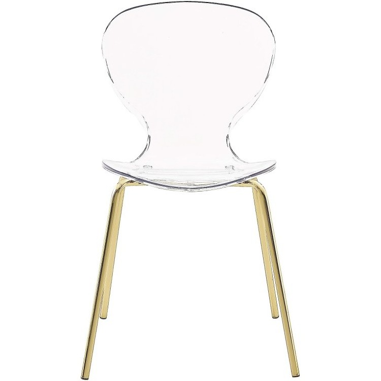 Acrylic Furniture Cheap Plastic Chair Dining Living Room Lounge Chair