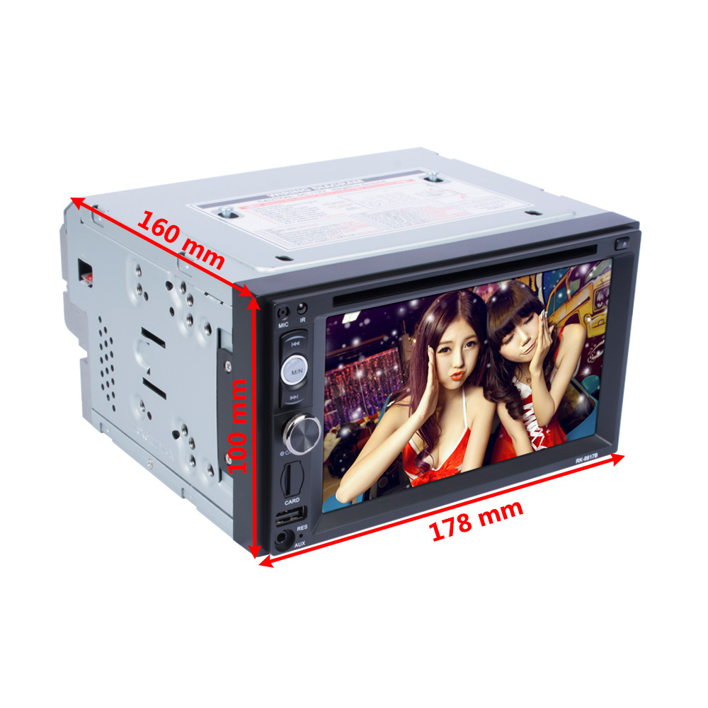 2 din 7inch Android Universal Car Dvd Player Car Auto Radio Player with FM