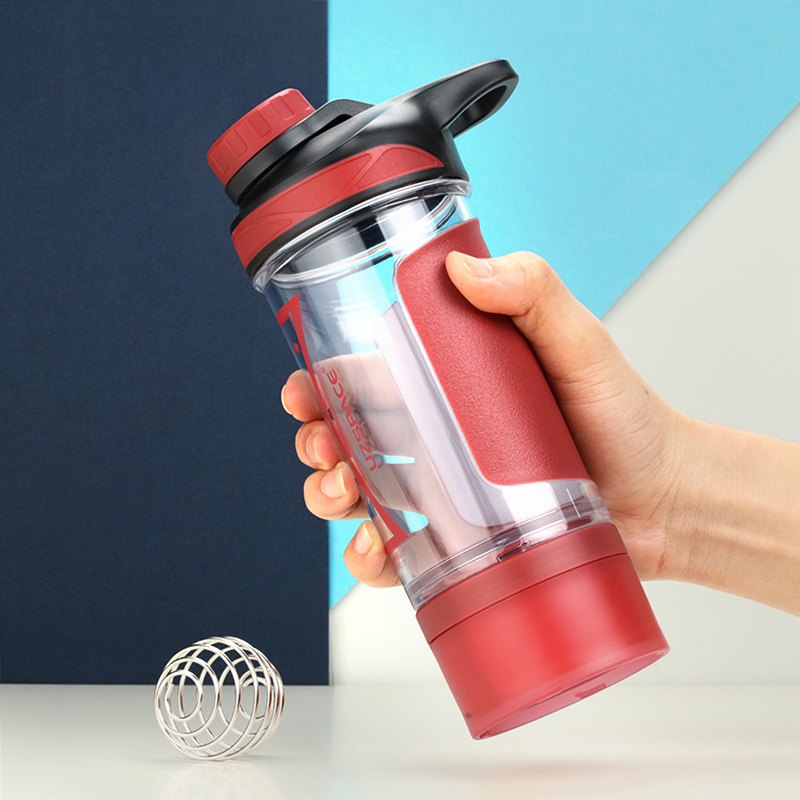 UZSPACE Sports Water Bottle with Leak Proof Flip Top Lid and Security lock, Eco Friendly & BPA Free Plastic Water Bottle