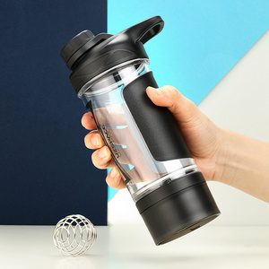 UZSPACE Sports Water Bottle with Leak Proof Flip Top Lid and Security lock, Eco Friendly & BPA Free Plastic Water Bottle