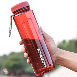 750ML uzspace  fashion screw  BPA free tritan travel bottle  outdoor sports plastic drink water traveling  bottle