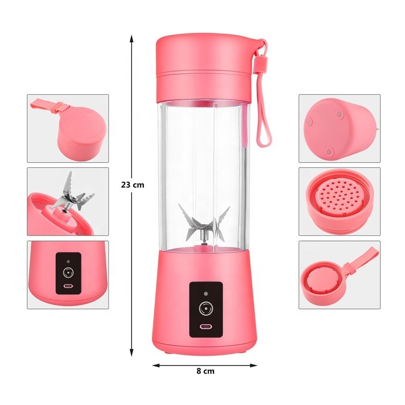 2019 home application battery operated usb charging portable blender mini baby food juicer blender