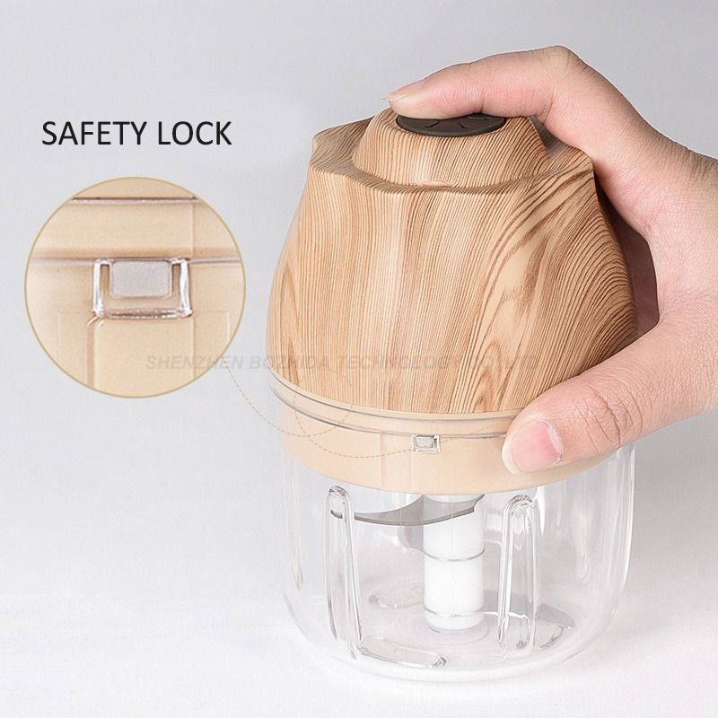 10S Easy handle mini food Chopper food processor and Manual Food Processor