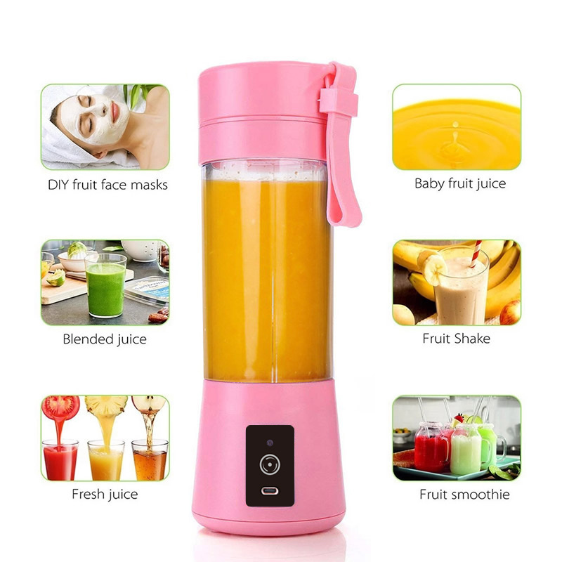 wholesale China mini electric coconut ice blender plastic tomato juicer/portable juicer with logo/portable citrus juicer