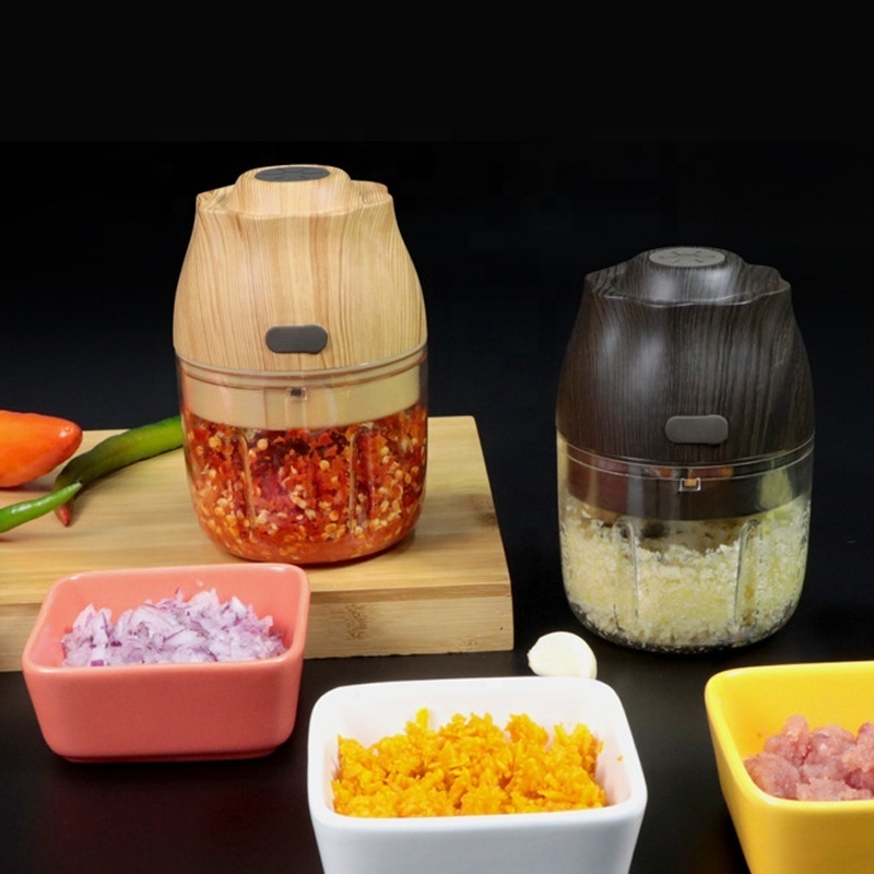 Factory mini garlic chopper blender kitchen electric vegetable portable chopper