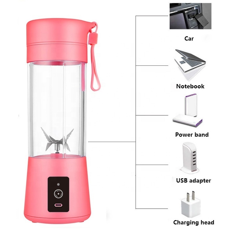 2019 home application battery operated usb charging portable blender mini baby food juicer blender