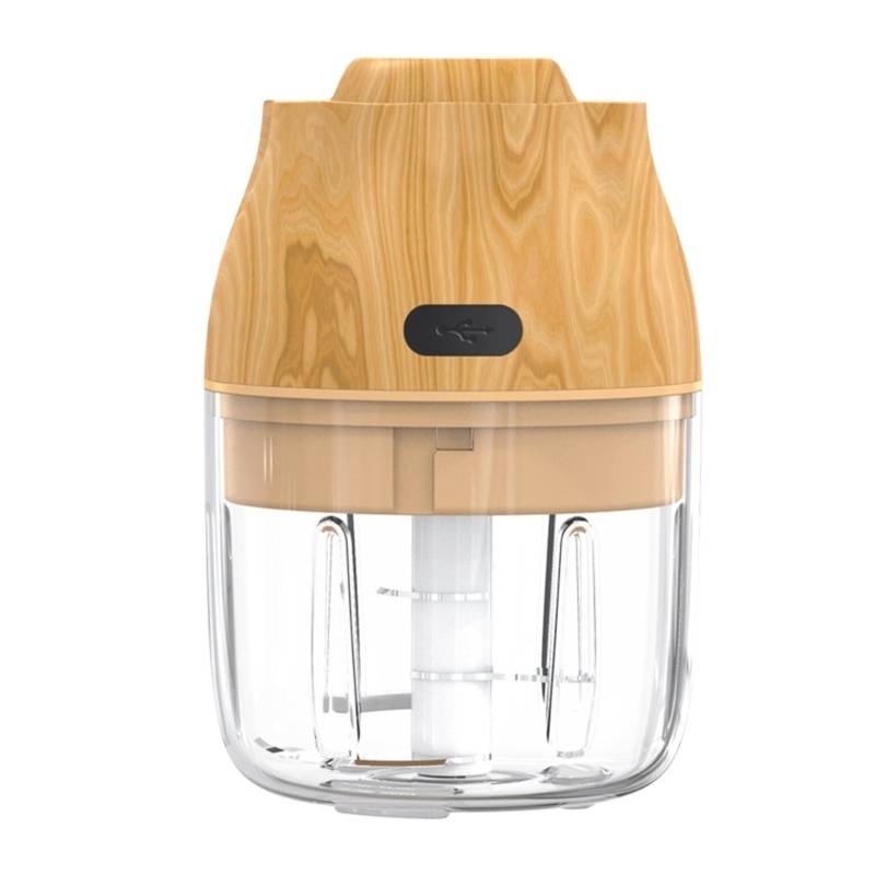 Portable USB Rechargeable Electric Food Garlic Processor Mixer Baby Mini Food Chopper Blender