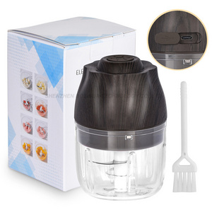 10S Easy handle mini food Chopper food processor and Manual Food Processor