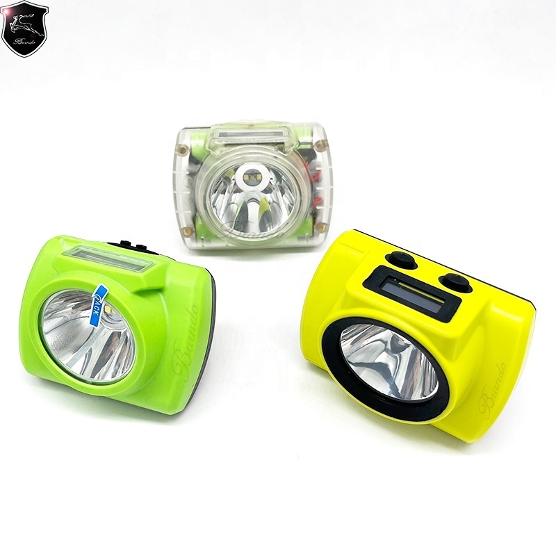 Multifunctional  usb rechargeable brightest led head light long working hours led  lamp for mining KL6-D