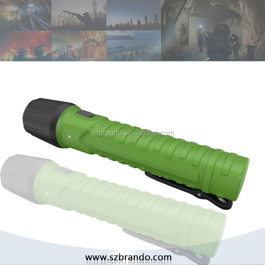 Intrinsically Explosion proof LED Torch Light for Firefighters