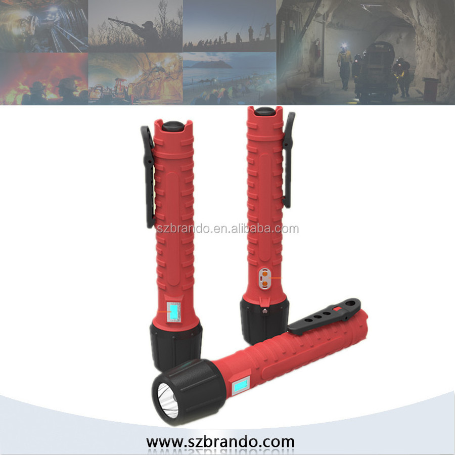 Intrinsically Explosion proof LED Torch Light for Firefighters