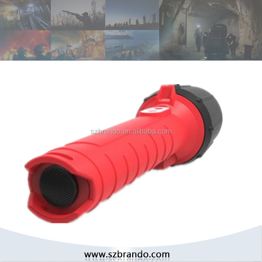 Intrinsically Explosion proof LED Torch Light for Firefighters