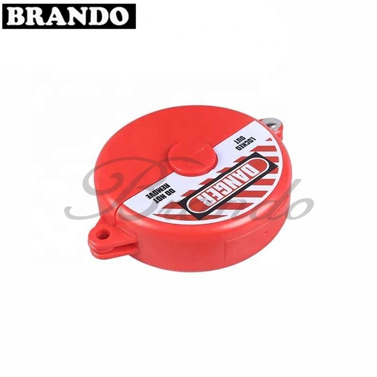 BO-F13 Brando Standard Gate Valve Lockout  ABS Material with One Piece  Padlock