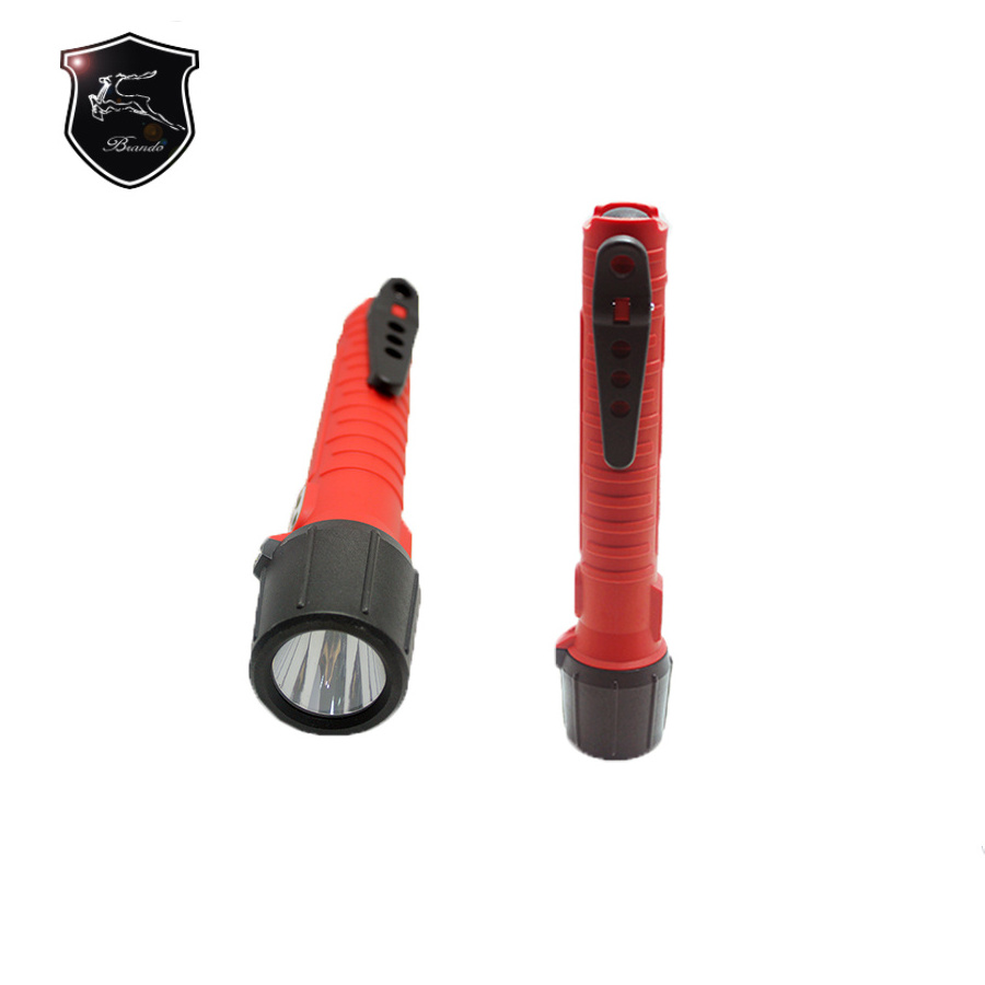 Waterproof Industrial High Power LED Flashlight Powerful Flashlight High Bright USB Rechargeable Intrinsically Safe Flashlight