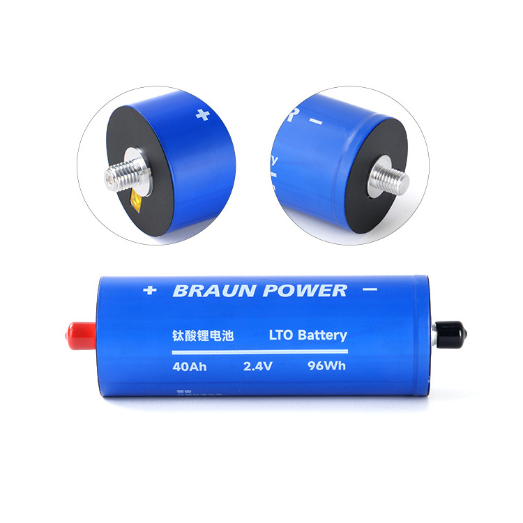 Original Real Capacity 45Ah Lto Lithium Titanate Battery 2.4v 30ah 35ah 40ah 50ah Lto 66160 Battery lto cells