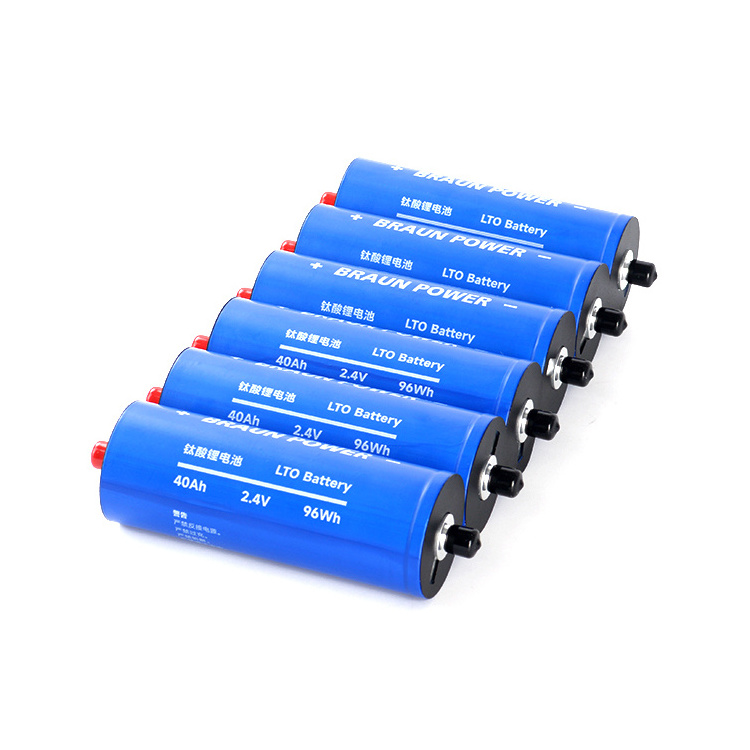 Original Real Capacity 45Ah Lto Lithium Titanate Battery 2.4v 30ah 35ah 40ah 50ah Lto 66160 Battery lto cells