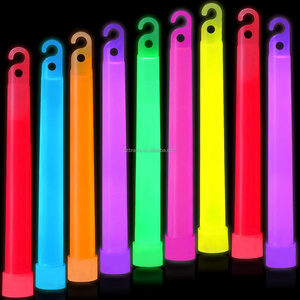 Waterproof Long Lasting Ultra Bright 6 Inch Glow Sticks Camping Emergency Bright Chem Glow Sticks with 12 Hour Duration