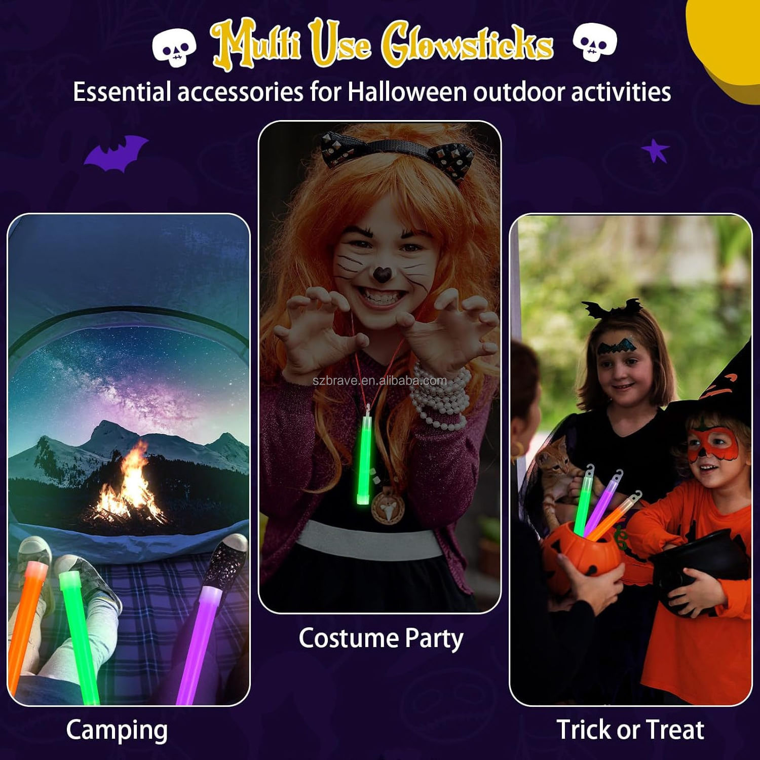 Factory Wholesale Ultra Bright 6 Inch Glow Sticks Emergency Bright Chem Glow Sticks with 12 Hour Duration for Camping Party