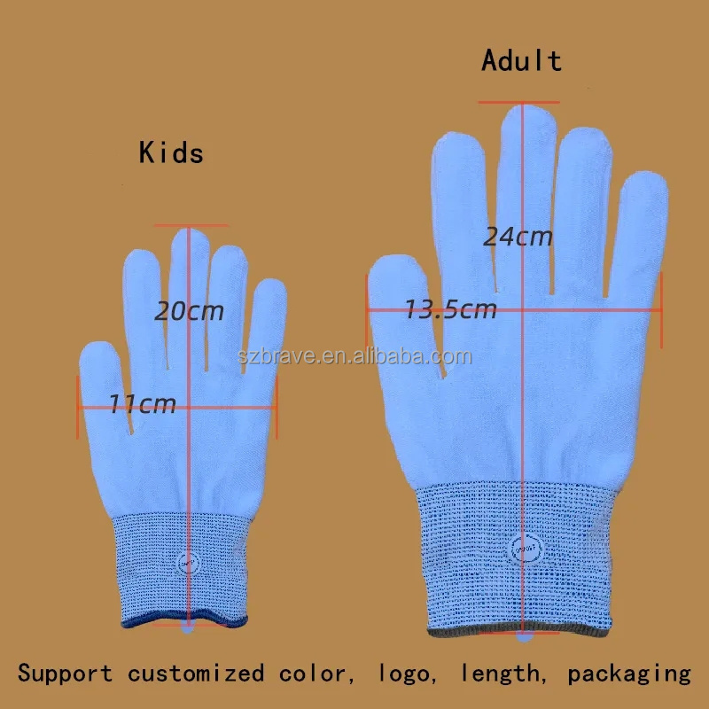 Halloween Party Supplies Christmas Costume Party Flashing Gloves LED Finger Gloves Finger Light Gloves for Teen and Adult Gifts