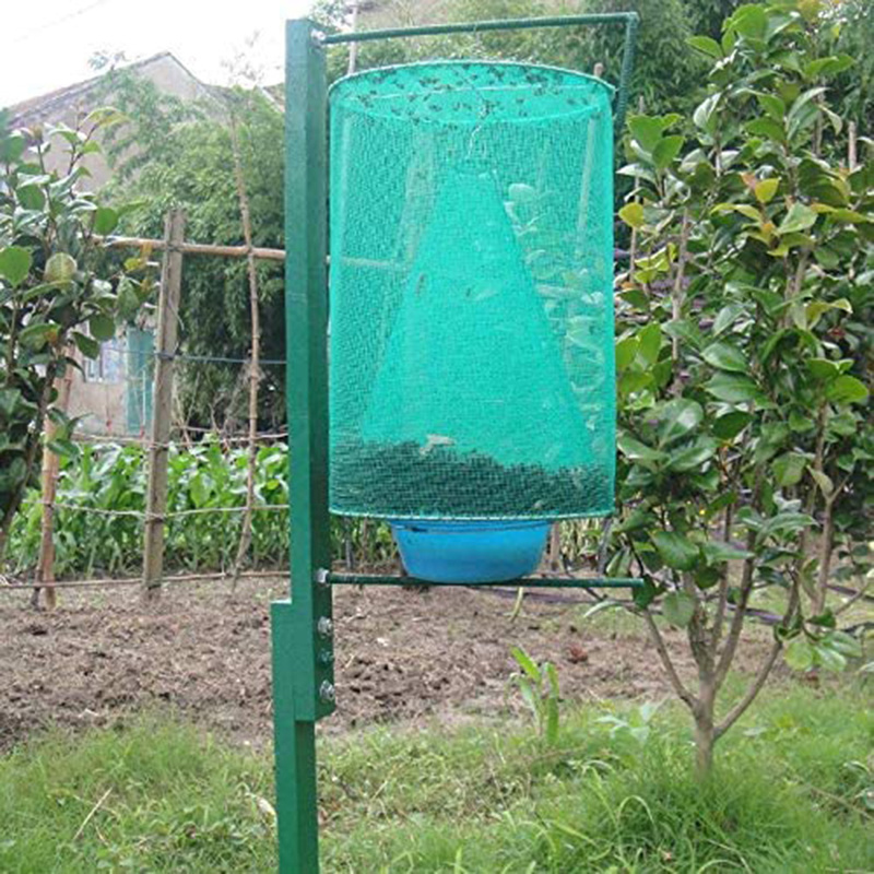 Reusable Pest Fly Trap Pest Bug Catch for Indoor Outdoor Farms Restaurants Hanging Fly Catcher