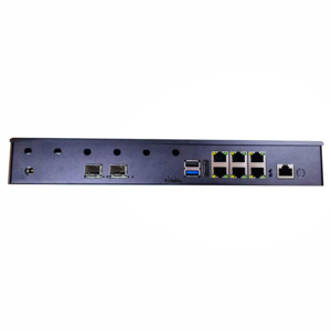 1U Rackmount Firewall  Intel Celeron J6412 4 Core 6x1GbE Onboard 2x10G SFP+ Commercial for Pfsense