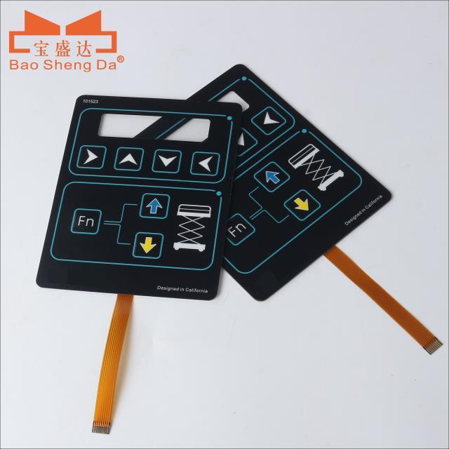 Custom Or Standard China Wholesale Push Button Membrane Switch