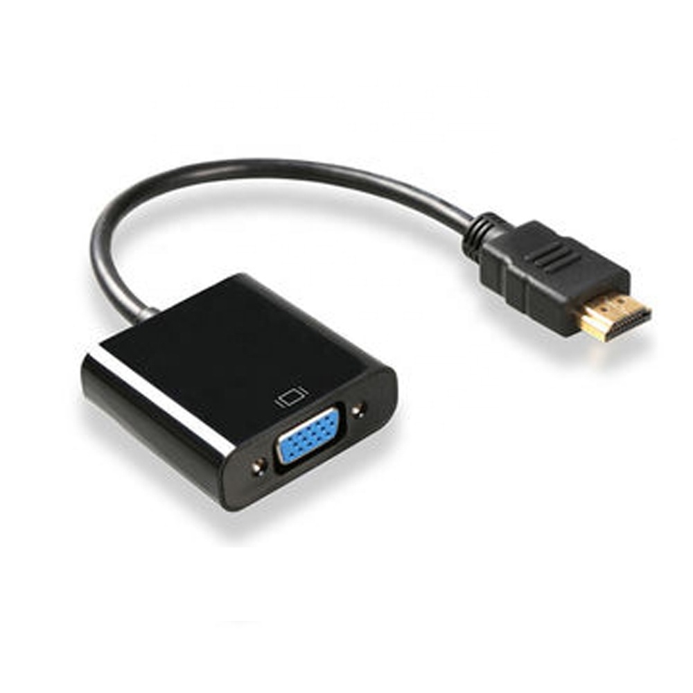 A-BST high quality cable converter wholesale HDMI to vga adapter  Male to Famale 1080P Digital to Analog Audio Video