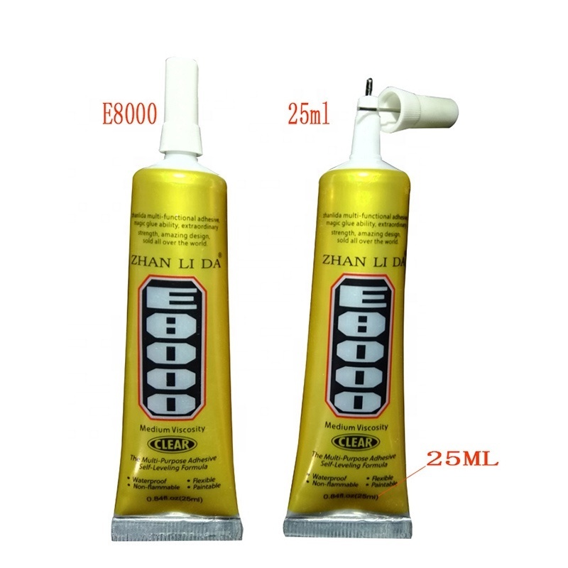 Repair DIY Clothes Mobile Phone LCD Touch Screen Shoes Craft Shoe Adhesive Jewelry E8000 Glue