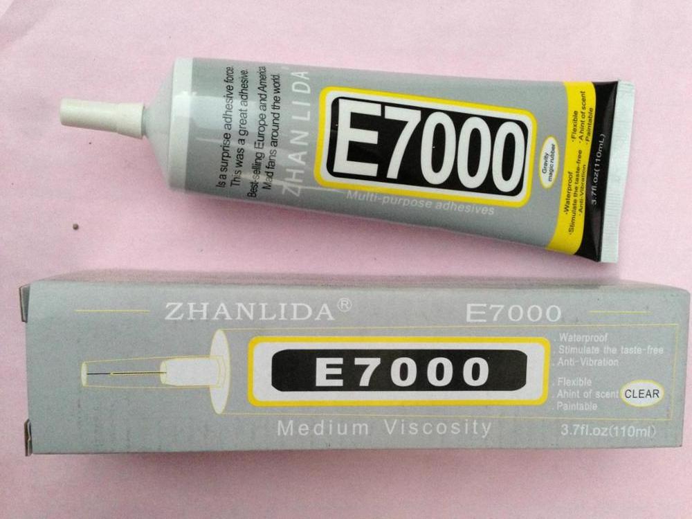 Zhanlida Multi Purpose clothes shoes Adhesive 50ML Tool Transparent Jewelry E7000 Glue for Phone Repair LCD Touch Screen