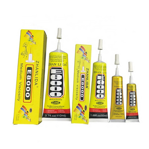 Hot Sales Repair DIY Clothes Mobile Phone LCD Touch Screen Shoes Craft Shoe Adhesive Jewelry 110ML E8000 Glue