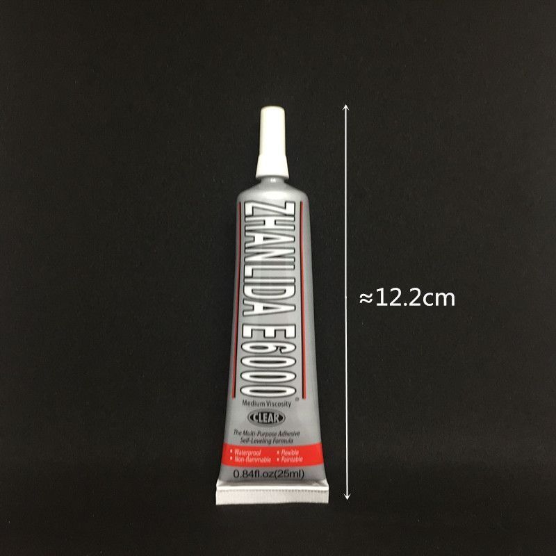 25ml Multi Function ZHANLIDA E6000 Adhesive Epoxy Resin Diy Jewelry Craft fiber for diamond clear E6000 glue