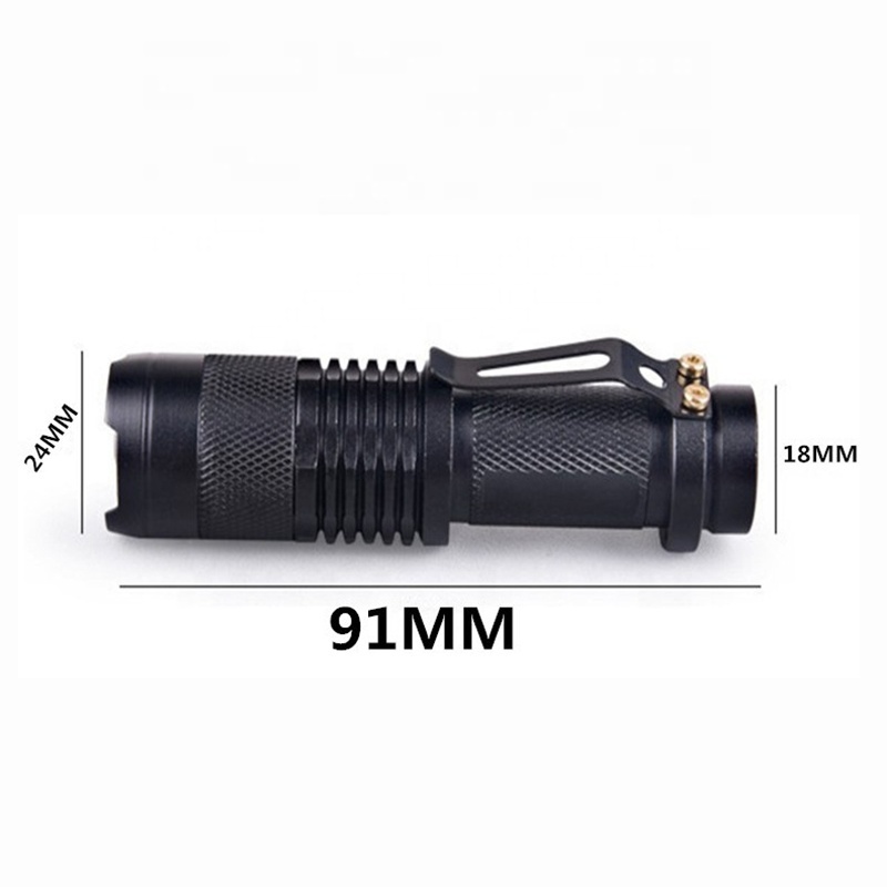 Mini Lamp Pocket Portable 365NM Torch LED Purple Black UV Blacklight Light Detector Money 395NM Flashlight